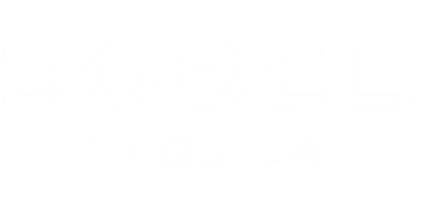 Dobel Tequila White Lettering (600 x 300 px) White on Transparent
